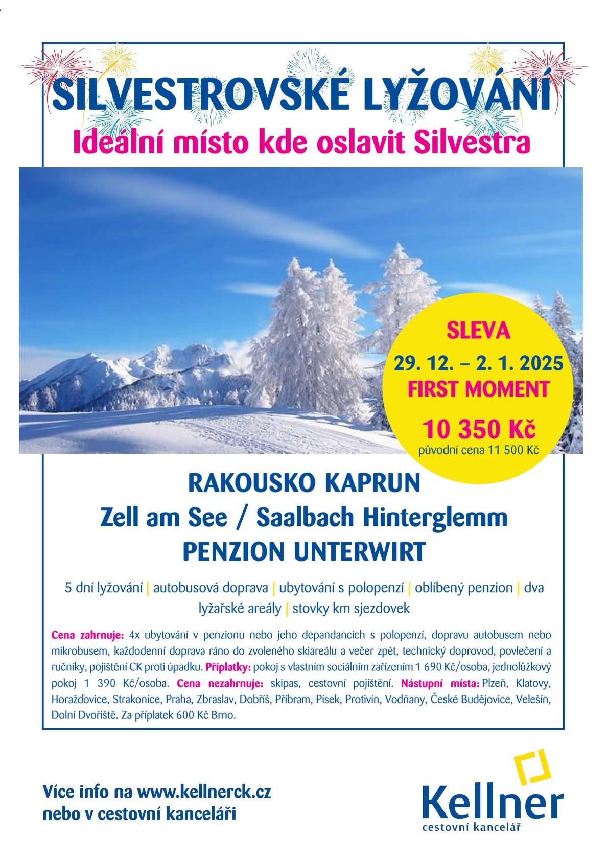 	1. Lyže bus Silvestr - 29.12.-02.01.2025